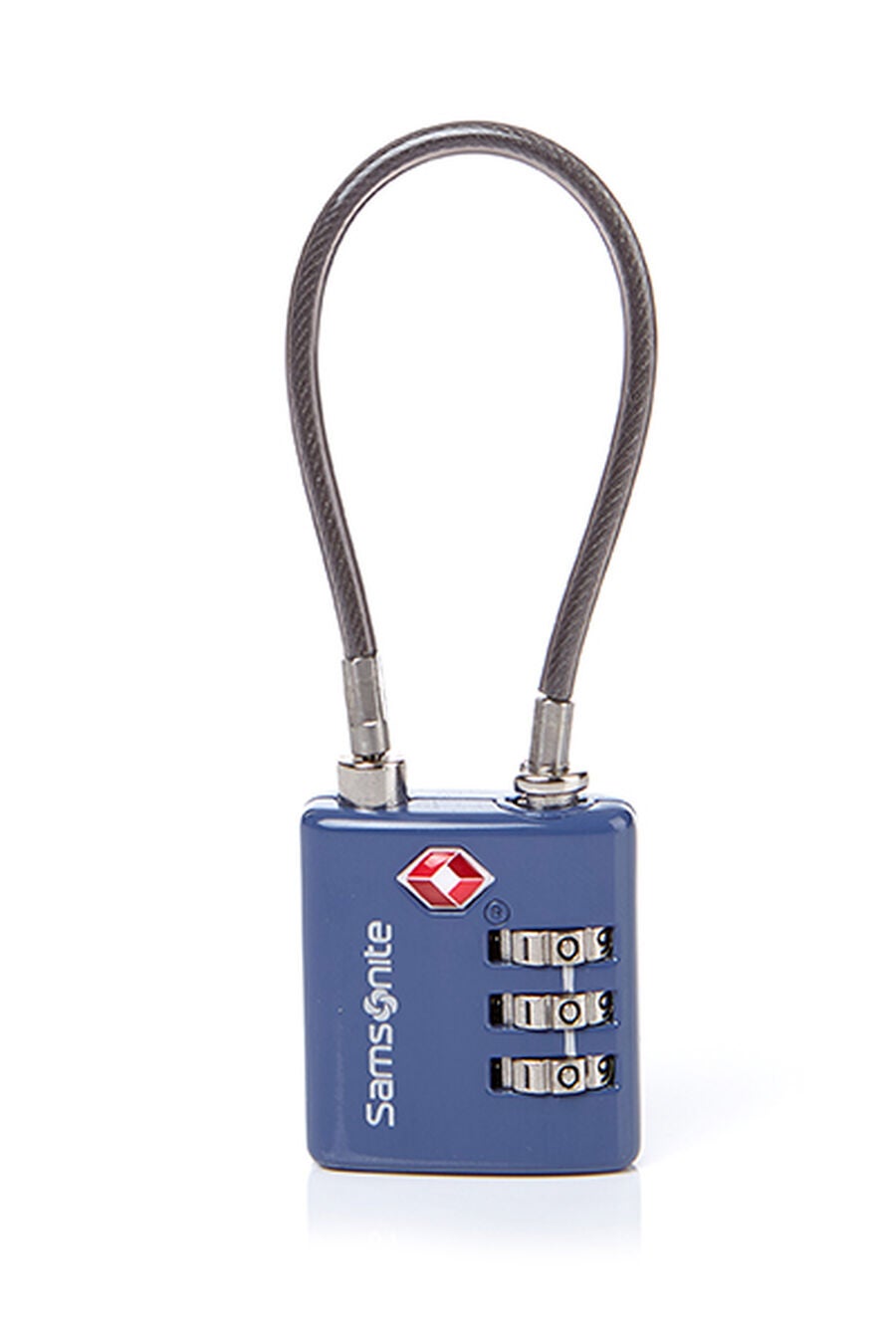 TRAVEL ESSENTIALS 3 DIAL CABLELOCK TSA METAL