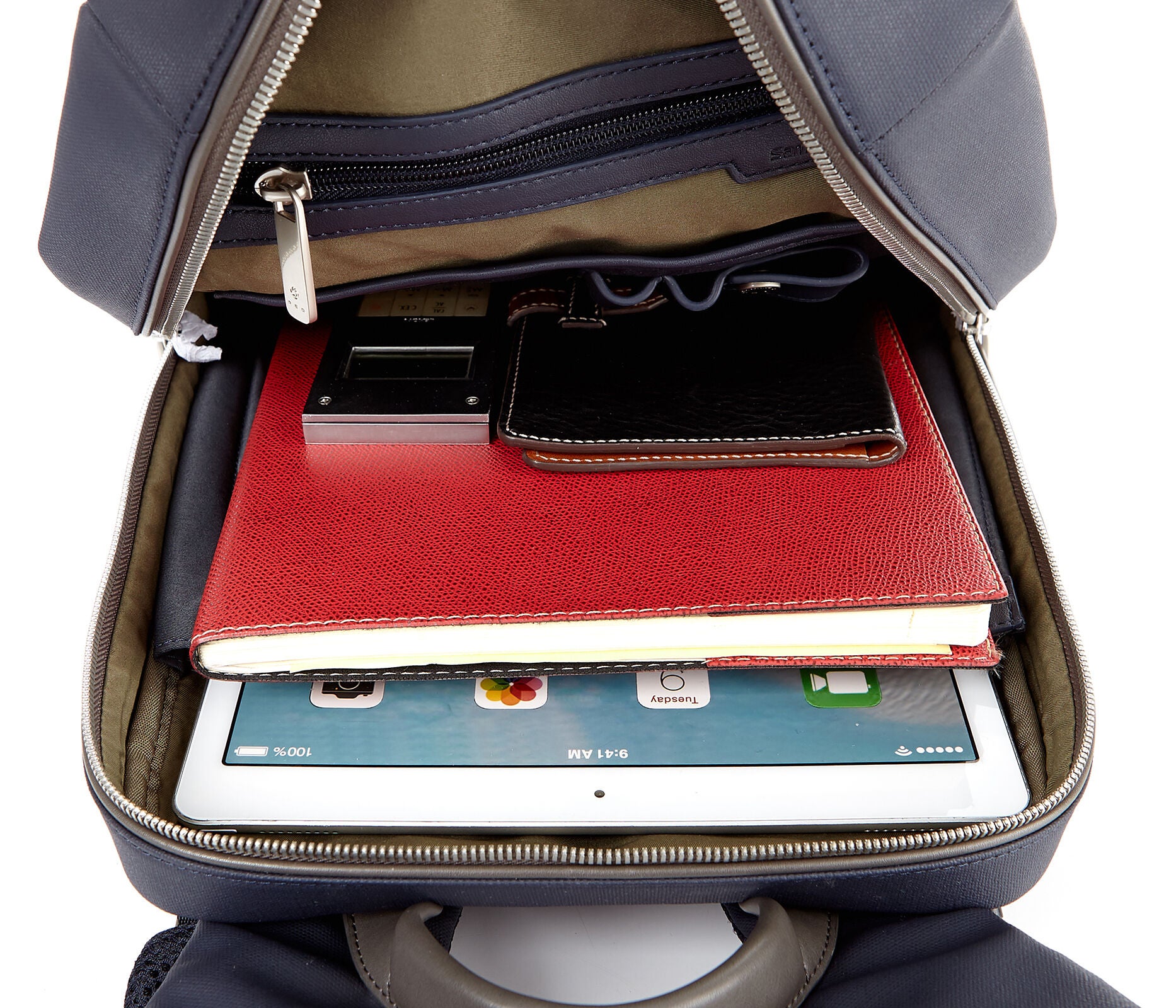 samsonite red brisy backpack