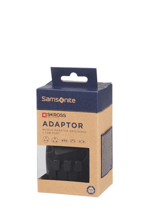 GLOBAL TA WORLDWIDE ADAPTER + USB  hi-res | Samsonite