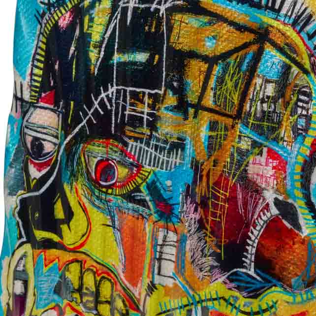 C-LITE X JEAN-MICHEL BASQUIAT SPINNER 69/25