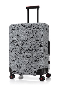 TIMOTHY GOODMAN ACC. LYCRA LUGGAGE COVER M  size | Samsonite