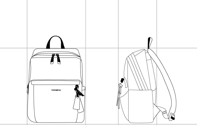 samsonite red belleca