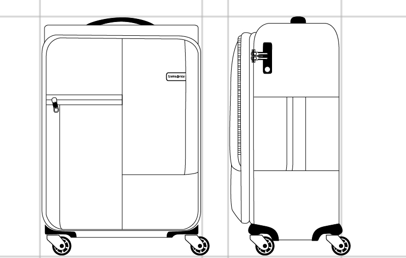 samsonite cubix 25